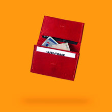 Load image into Gallery viewer, Busy Body - Magnetic Card Case - Red! - Limited Edition
