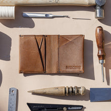 Load image into Gallery viewer, Cashman Tall - Bi-fold Wallet - Tan
