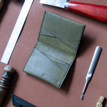 Load image into Gallery viewer, Future Man - Card Wallet - Olive
