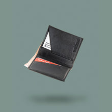 Load image into Gallery viewer, OUTLET Cashman Tall - Bi-fold Wallet - Black
