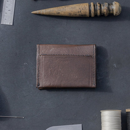 Future Man - Card Wallet - Brown