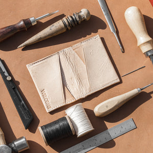 Future Man - Card Wallet - Natural