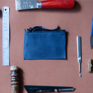 Town Clown - Small Zip Pouch - Navy