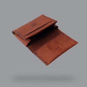 Busy Body - Magnetic Card Case - Tan