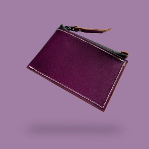 Town Clown - Small Zip Pouch - Berry - Limited Edition