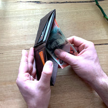 Load image into Gallery viewer, Cashman Short - Bi-fold Wallet - Brown
