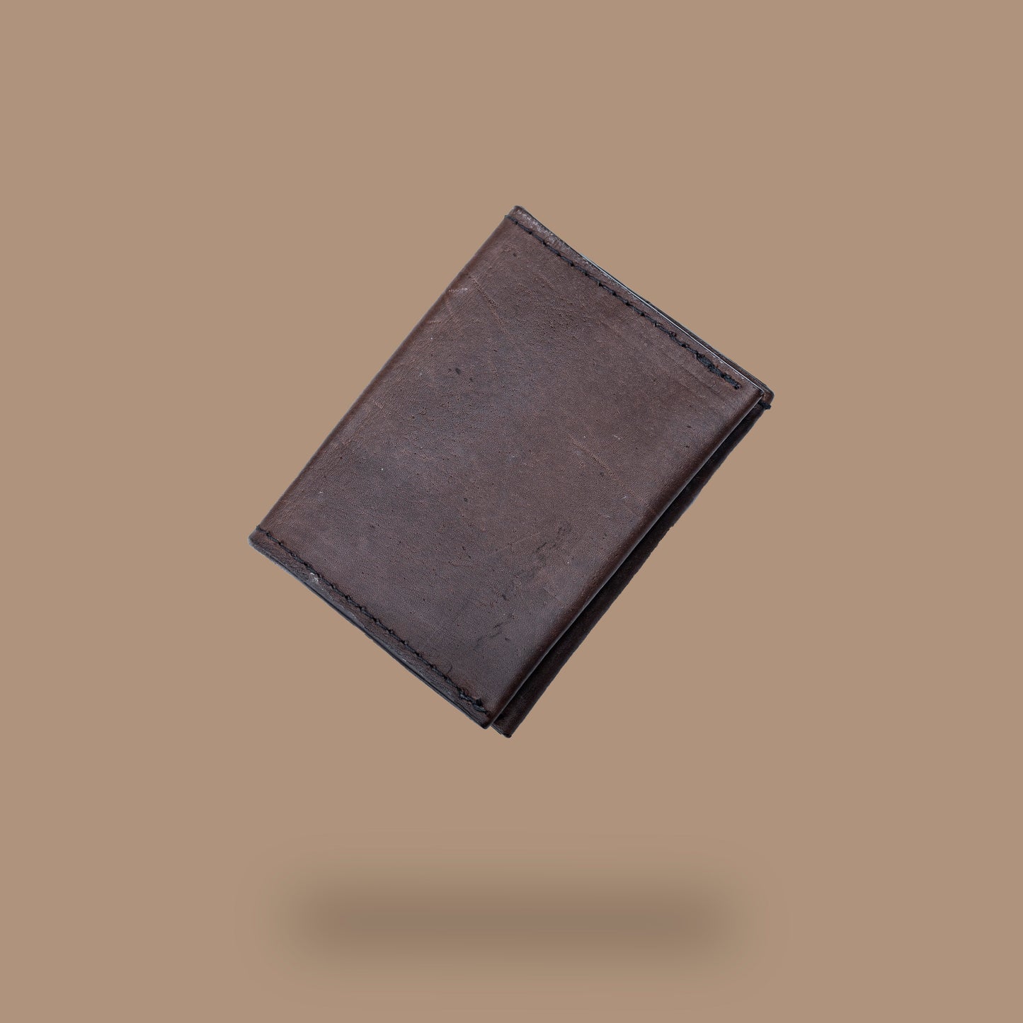 Future Man - Card Wallet - Brown