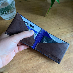 Cashman Short - Bi-fold Wallet - Blue Gum - Limited Edition