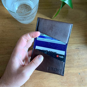 Future Man - Card Wallet - Blue Gum - Limited Edition