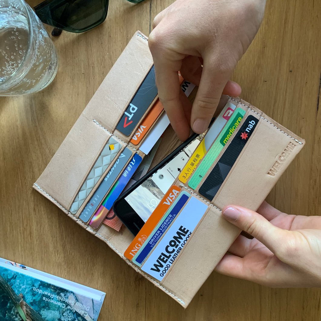 Tall Tale - Long Wallet - Natural