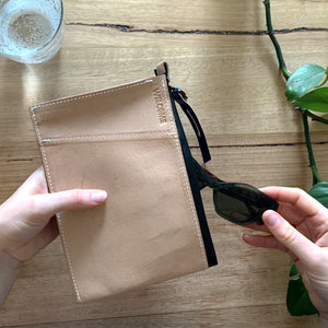 City Slicker - Zip pouch - Natural