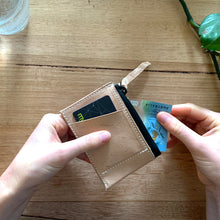 Load image into Gallery viewer, Town Clown - Small Zip Pouch - Natural
