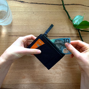 Town Clown - Small Zip Pouch - Navy