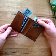 Load image into Gallery viewer, Cashman Tall - Bi-fold Wallet - Tan
